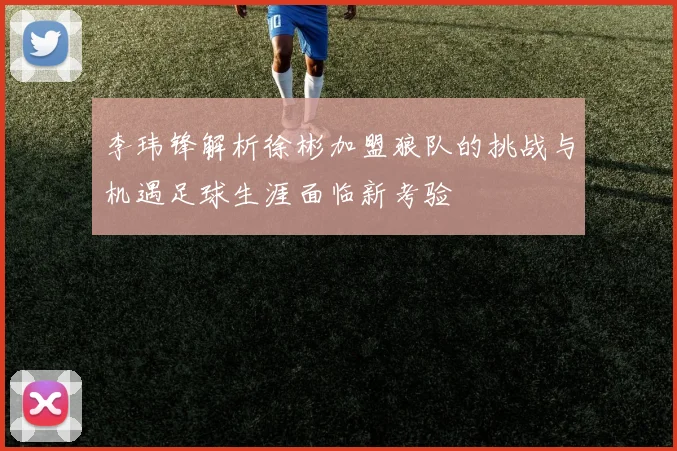 李玮锋解析徐彬加盟狼队的挑战与机遇足球生涯面临新考验
